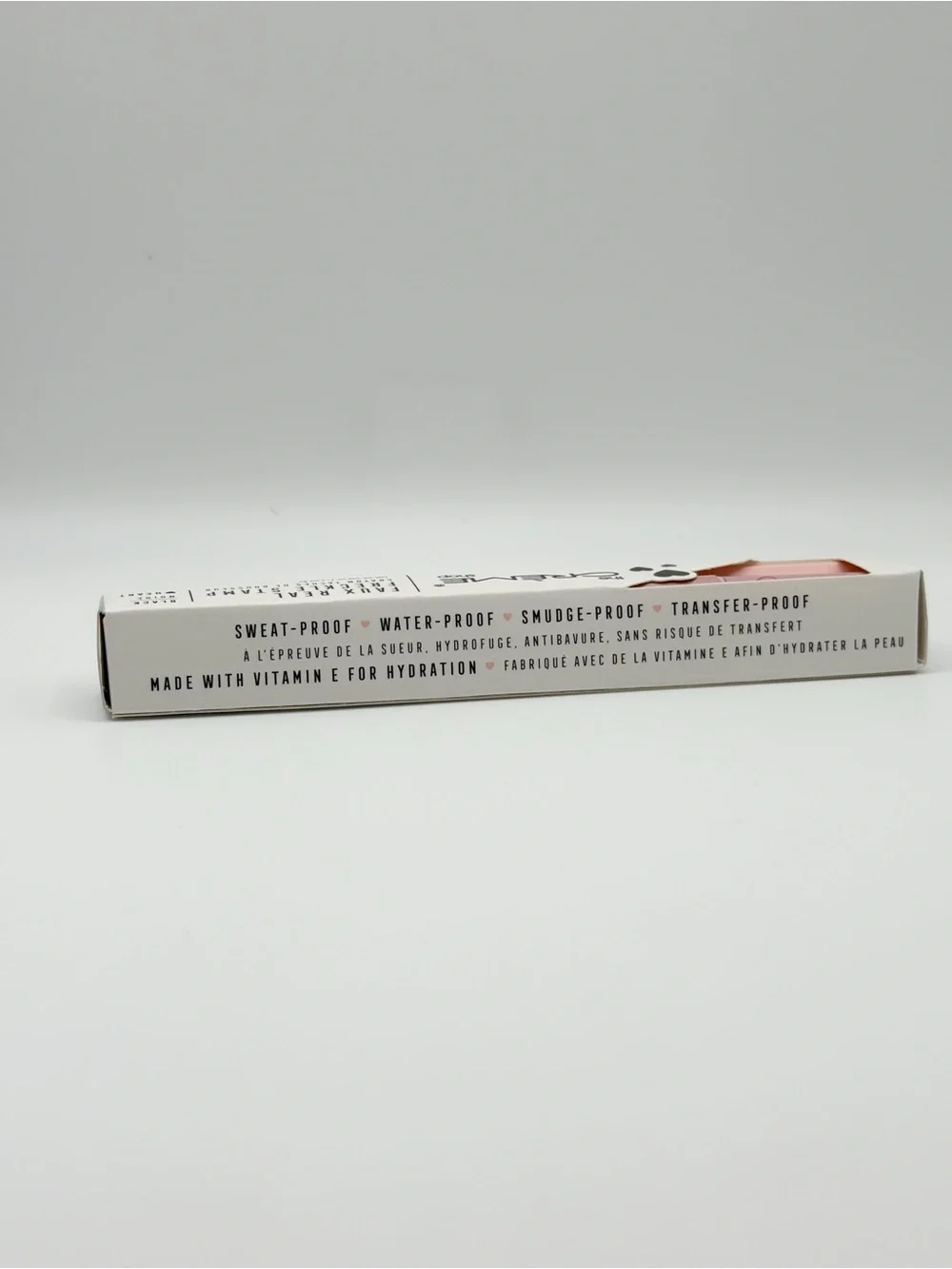 2 Pack The Crème Shop Dual-Ended Eyeliner Pen w/ Heart Face Stamp Black Eyeliner
